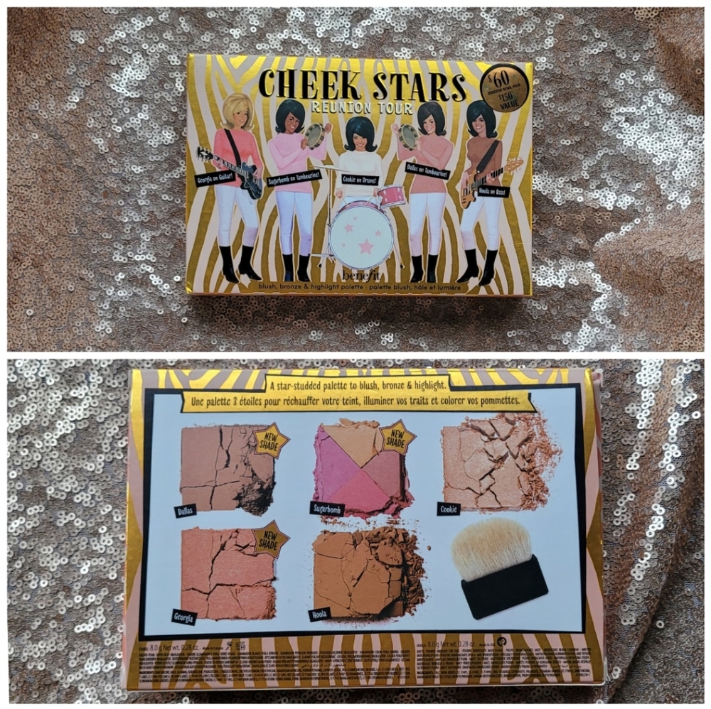 Benefit cheek stars reunion tour pallet
